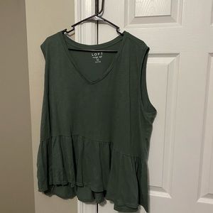 Loft Babydoll Tank Top
